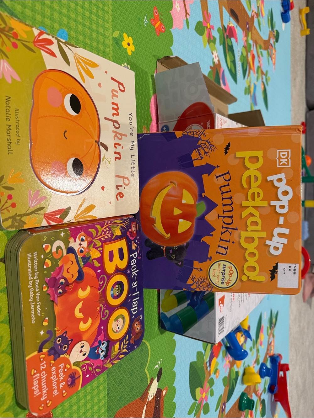 Pop-Up Peekaboo! Pumpkin - Orange Halloween Kids Toy Book